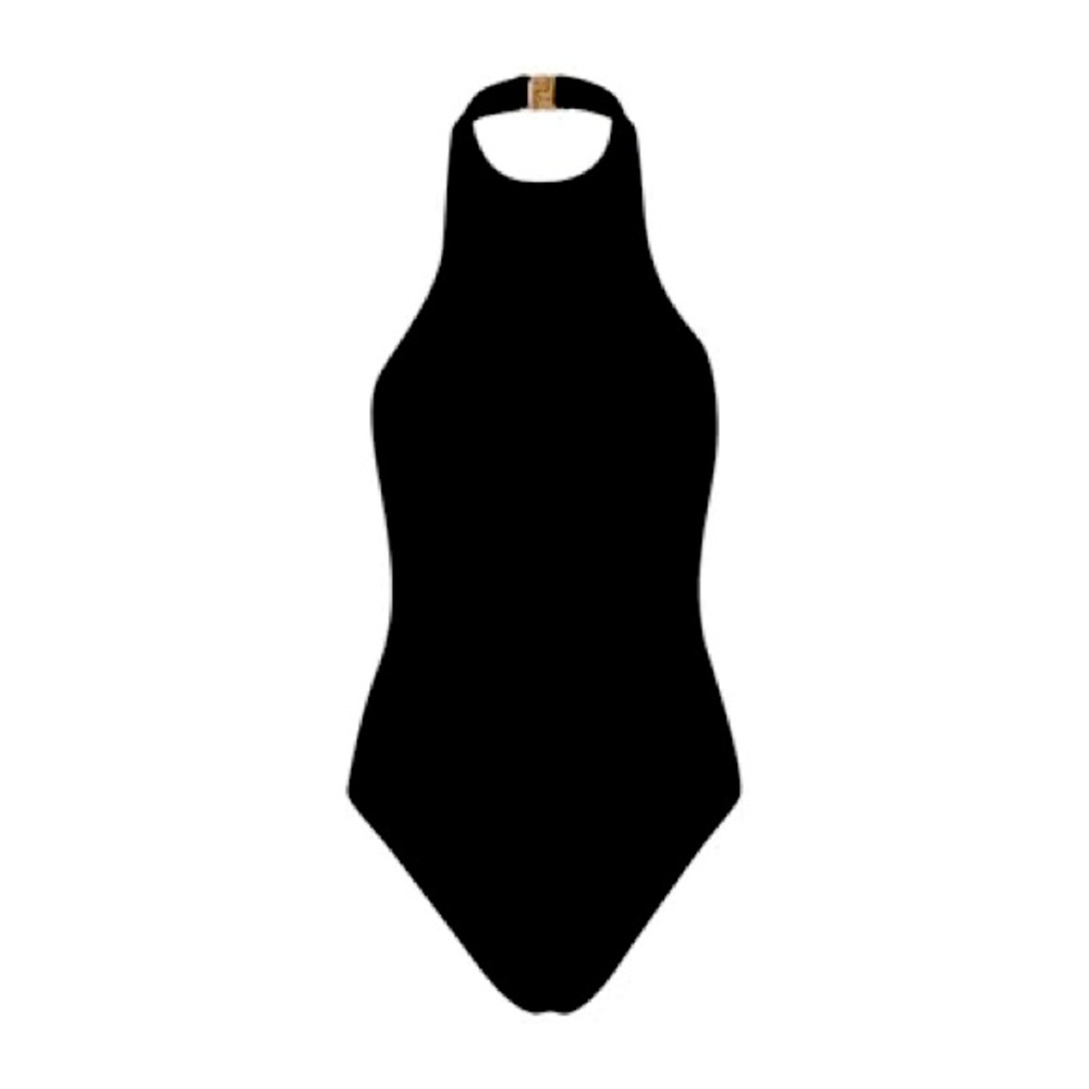 NWT Hunza G Polly One Piece Black